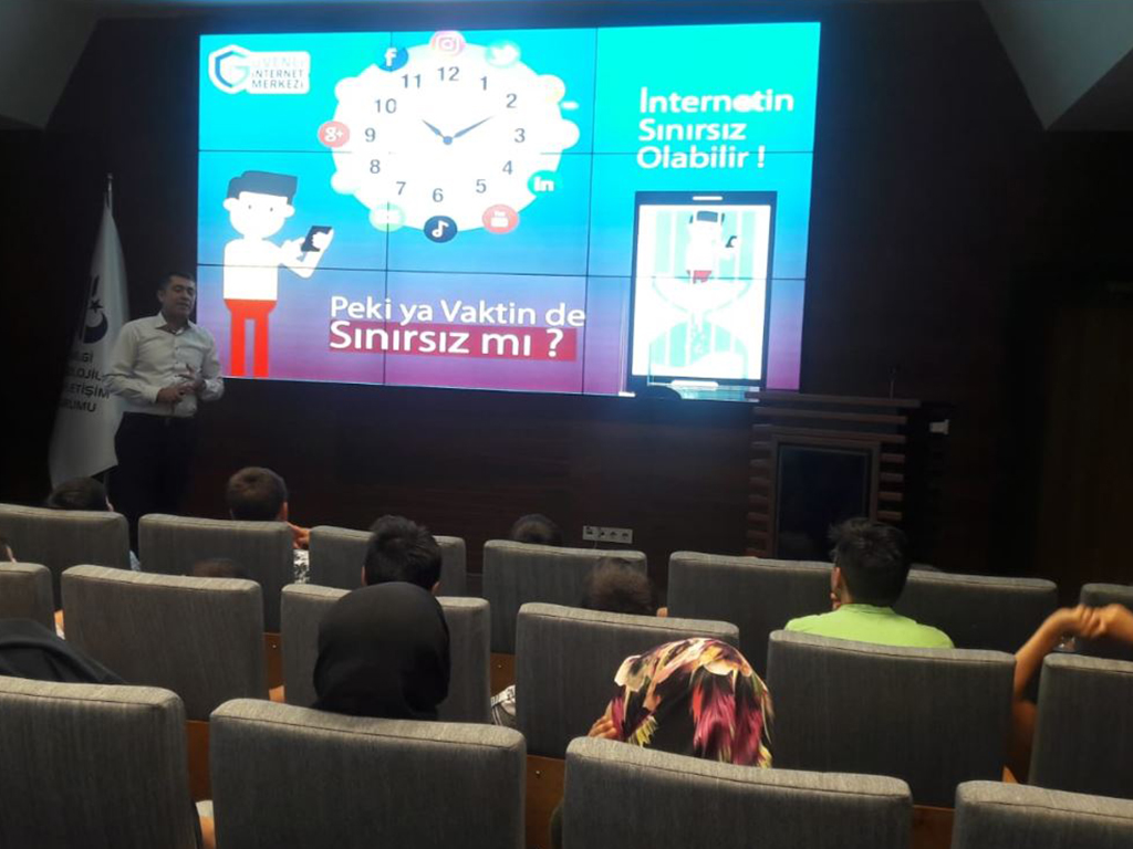 Ankara Sincan Yaz Okulu Öğrencilerine, Bilinçli Ve Güvenli İnternet Semineri