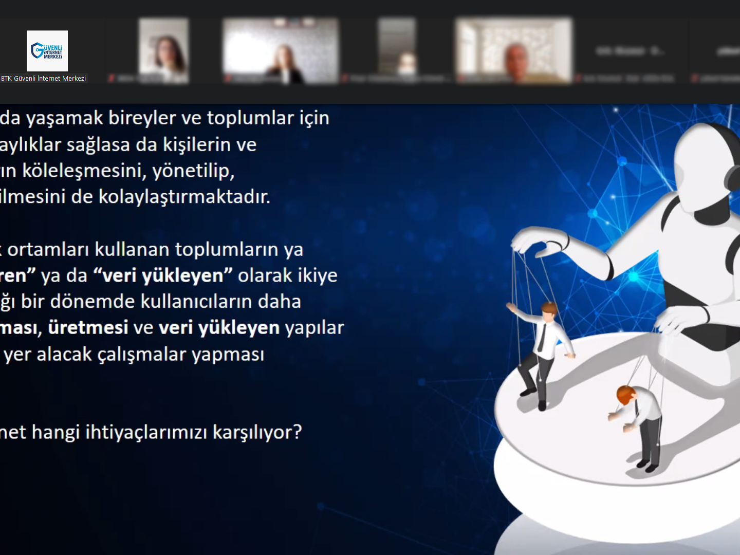 İstanbul Albay Niyazi Esen Ortaokulu Velilerine Yönelik Bilinçli ve Güvenli İnternet Kullanımı Semineri