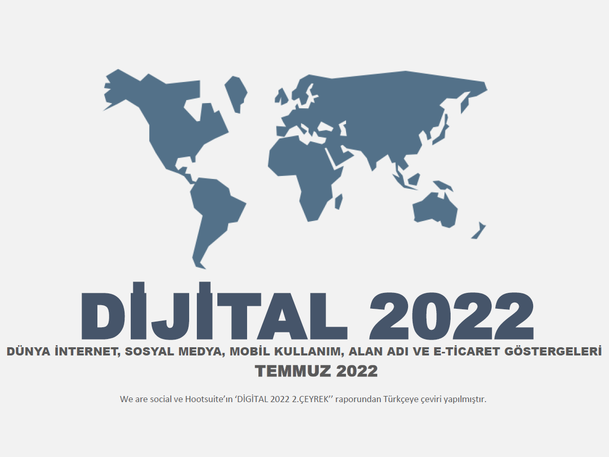 We Are Social Temmuz 2022 Raporu